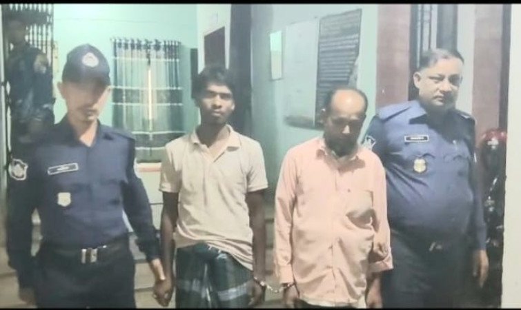 গাইবান্ধায় চোরাই মোটরসাইকেলসহ দুই চোর গ্রেফতার