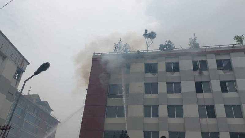 গাজীপুরে গার্মেন্টস কারখানায় ভয়াবহ অগ্নিকাণ্ড