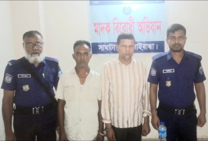 গাইবান্ধা সাঘাটা থানা পুলিশের মাদক বিরোধী অভিযানে ইয়াবা ট্যাবলেট সহ গ্রেফতার-২